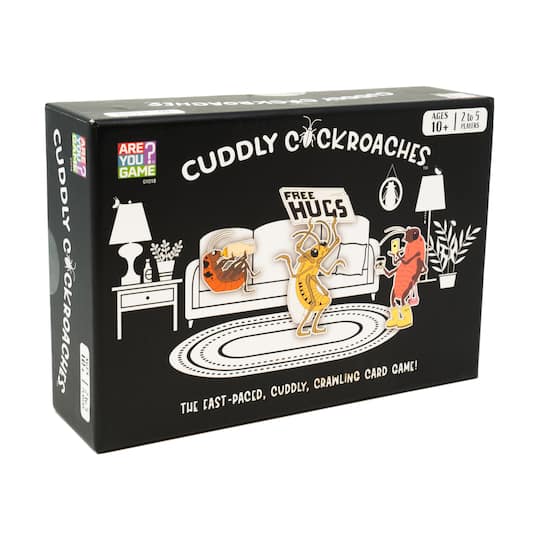 Areyougame.Com Cuddly Cockroaches Card Game, One Size, Multiple Colors